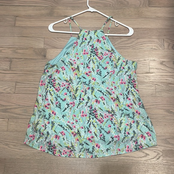 Flowy floral tank top - Sz. M - Picture 2 of 3